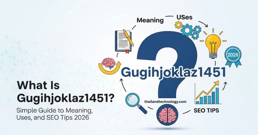 Unveiling the Mystery: What is gugihjoklaz1451?